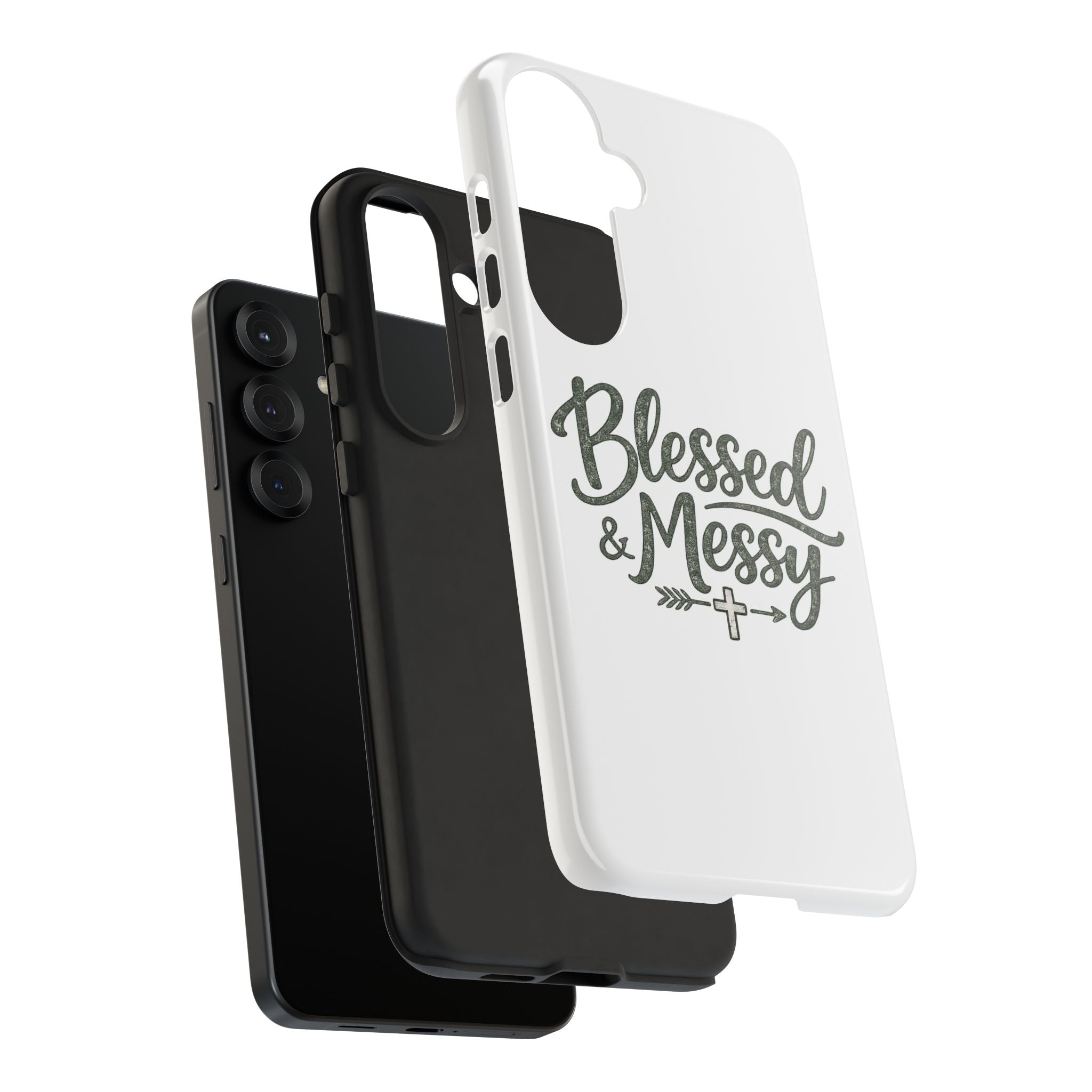 Blessed & Messy Phone Case