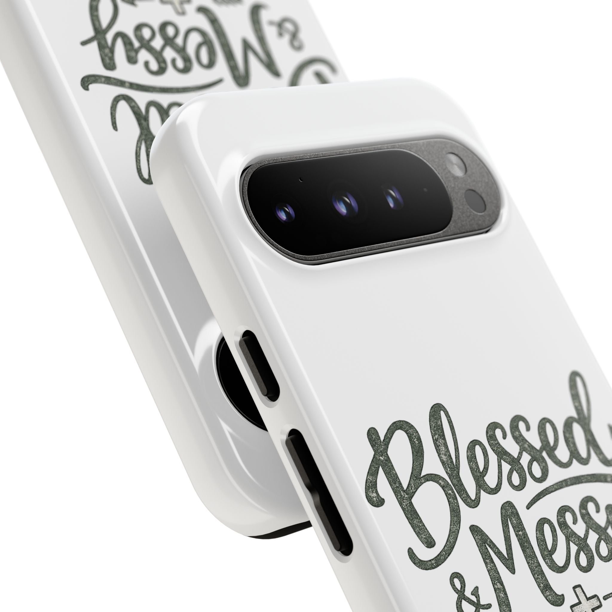 Blessed & Messy Phone Case
